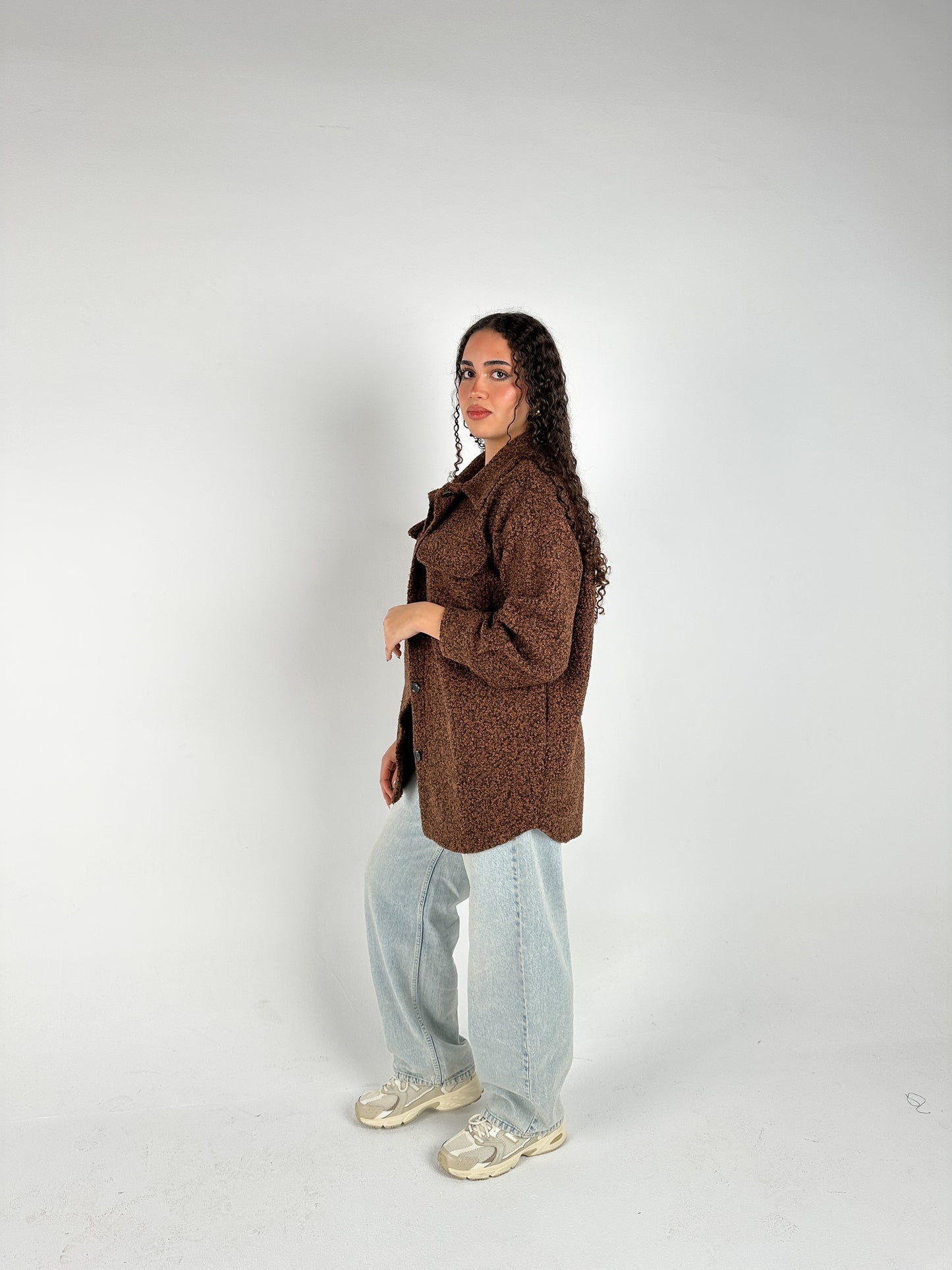 Cozy Buttoned Jacket