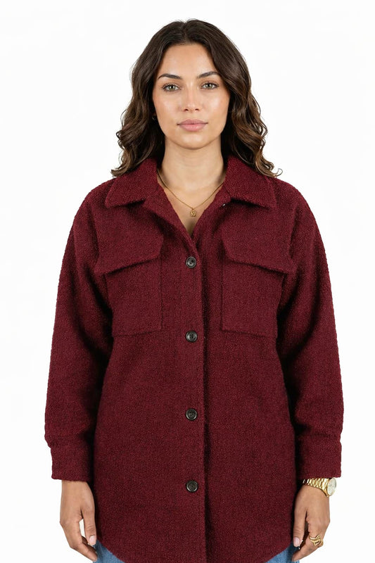 Cozy Buttoned Jacket